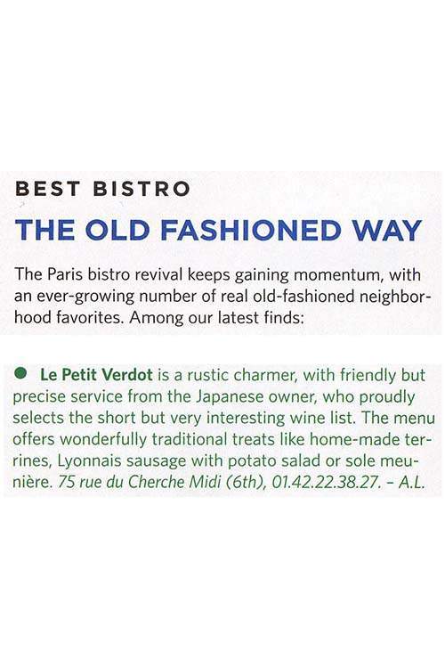 Best bistro Paris